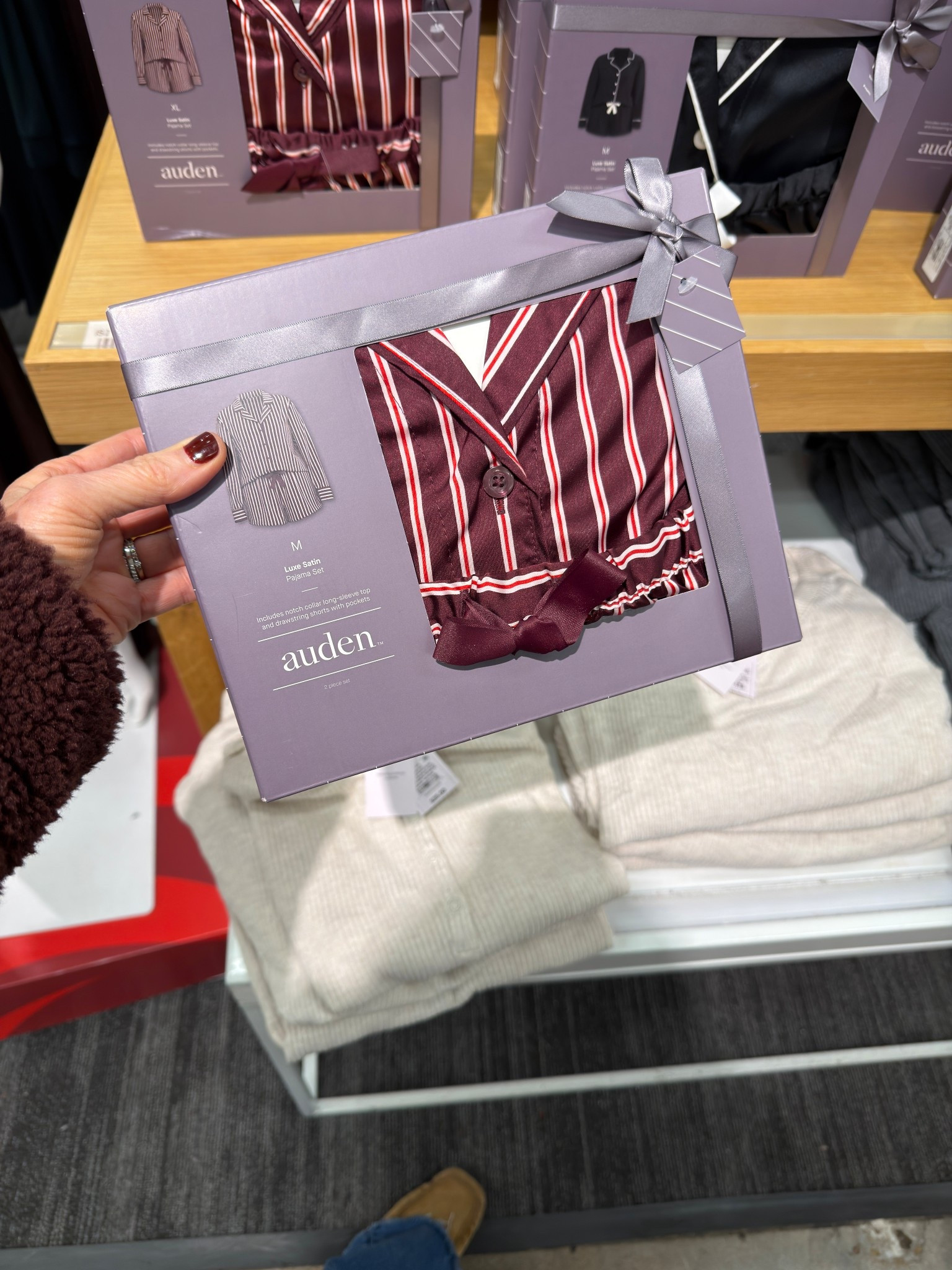 Luxury collection satin notch pjs