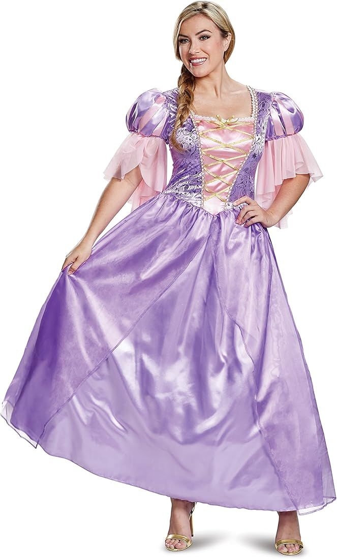 Disguise Women's Rapunzel Deluxe Adult Classic Costume | Amazon (US)