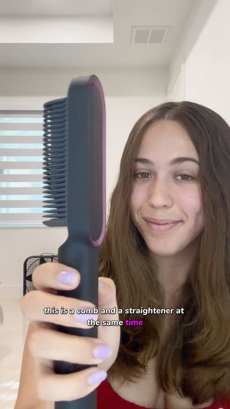 Most innovative hair tool 🤩 a 2-1 with comb and straightener #tymo #hairtools

#LTKxTarget #LTKbeauty #LTKfindsunder50