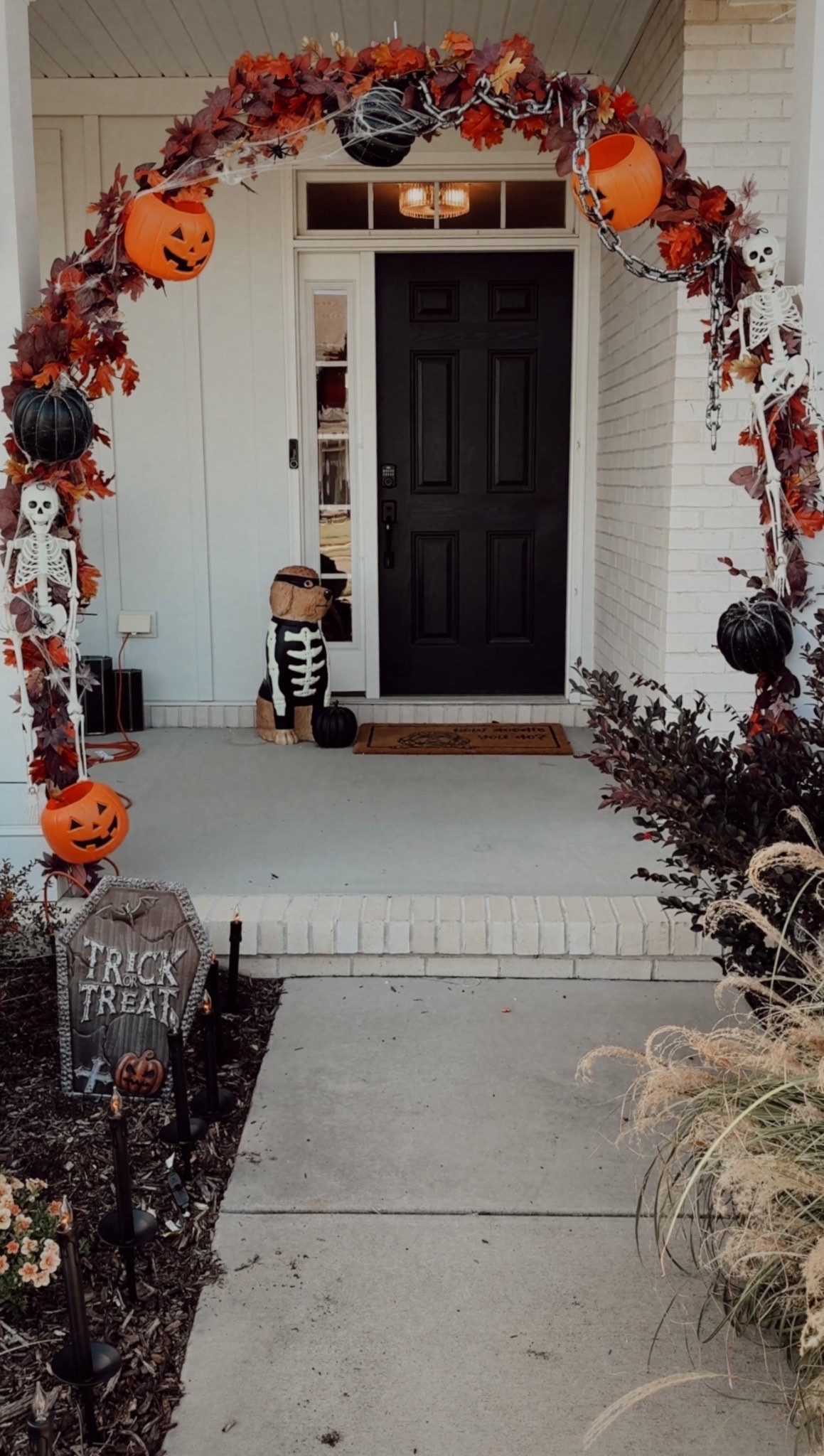 Still love how my Halloween porch came together last year🖤

Linking all the decor I used + super similar options for anything that’s no longer available!






Halloween porch decor, Halloween decorations, outdoor Halloween decor, fall porch decor, front porch decor, spooky season, Halloween finds, seasonal decor, outdoor decor, Halloween inspiration

#LTKSeasonal #LTKHome