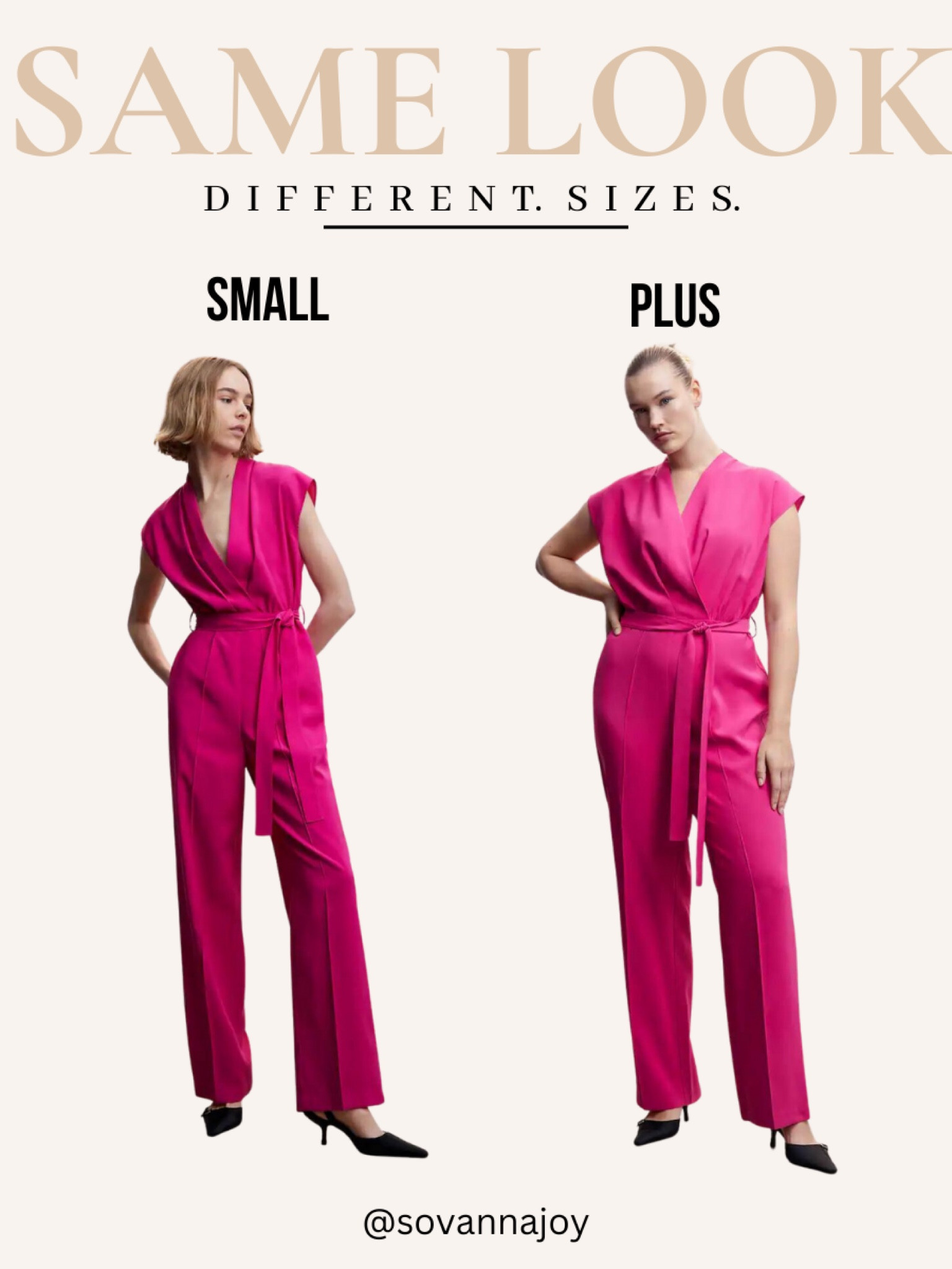 Silk Wrap Jumpsuit | Spring Outfit Idea 
Plus Size Friendly | Size Comparison 

#LTKFind #LTKstyletip #LTKunder100