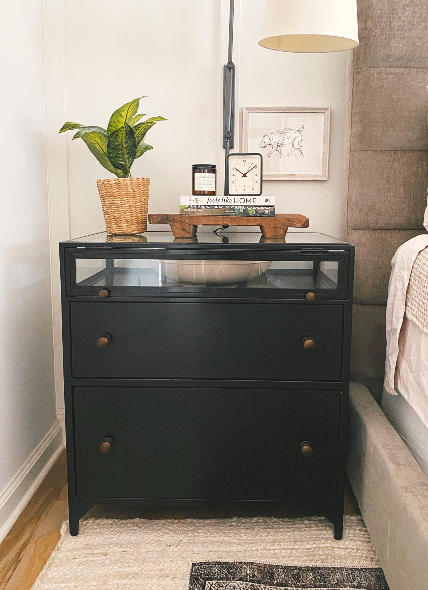 Nightstand decor, nightstand styling, bedroom inspo, shadow box nightstands 

#LTKHome #LTKStyleTip #LTKSaleAlert