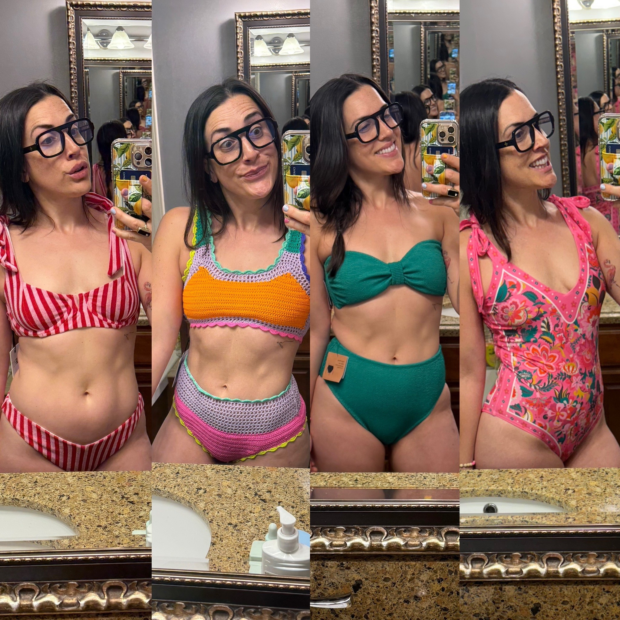 Affordable and splurge worthy suits. 
Swimsuits. 
Bikini. 
One piece swimsuit. 
Target style.
Beach riot. 
Nordstrom. 
Summer vacation finds  

#LTKTravel #LTKSwim #LTKSummerEdit