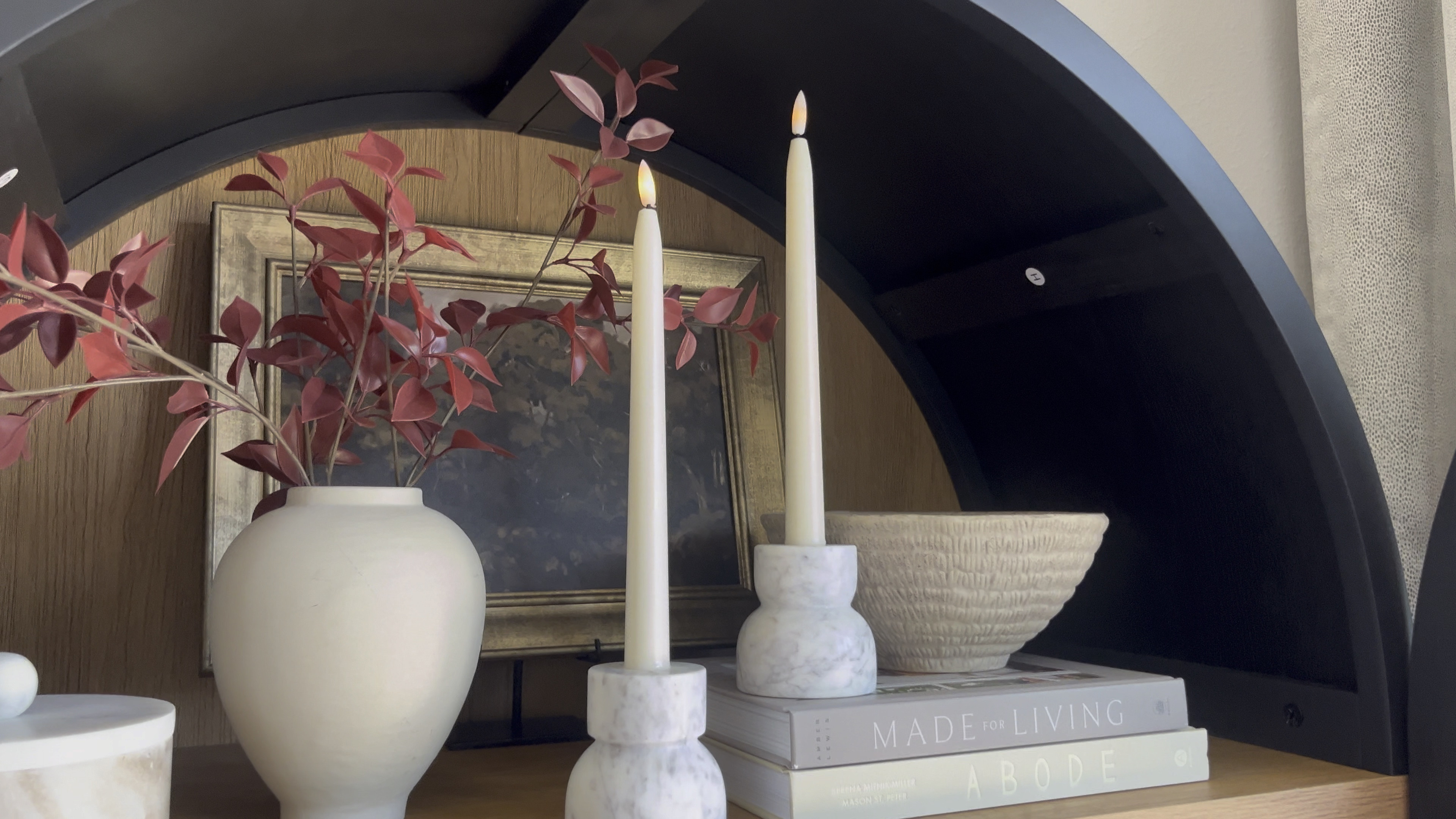 Marble two sided candle holders! 

#LTKStyleTip #LTKHome #LTKFindsUnder50