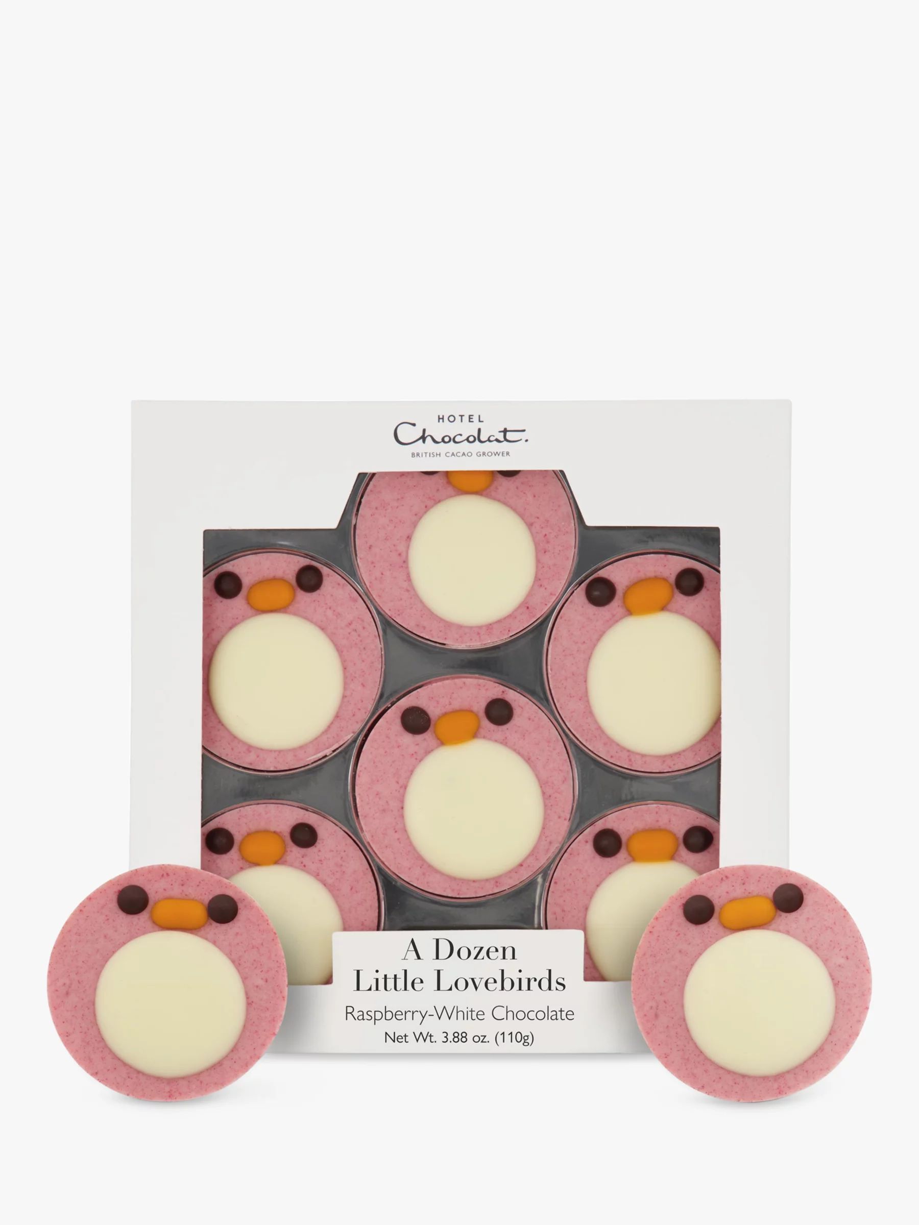Hotel Chocolat Dozen Little Lovebirds Chocolate Box, 110g | John Lewis (UK)