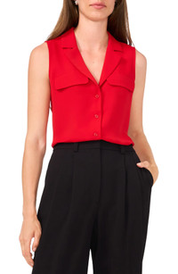 Click for more info about Halogen® Sleeveless Button-Up Top | Nordstrom