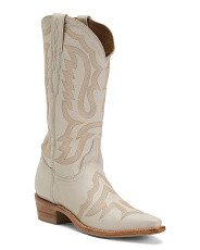 Made In Mexico Leather Sage Stitch Western Boots | Knee High Boots | Marshalls | Marshalls