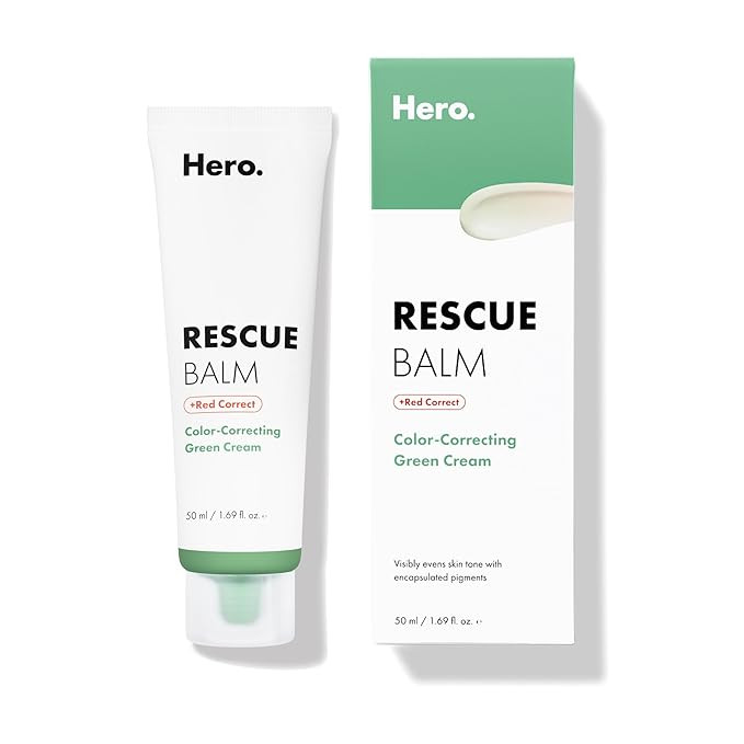 HERO COSMETICS Rescue Balm +Red Correct Jumbo Post-Blemish Recovery Cream from Intensive Nourishi... | Amazon (US)