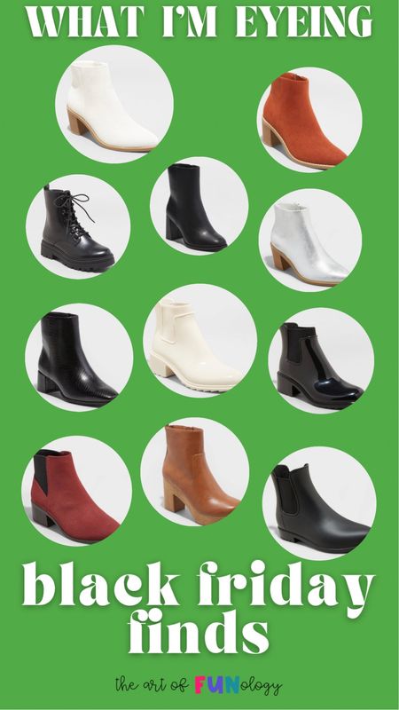 40% off boots at Target! Loving all of these!! 

#LTKCyberweek #LTKunder50 #LTKshoecrush