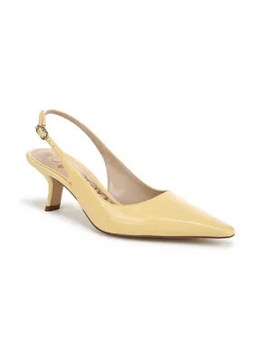 Sam Edelman Bianka Sling Slingback, Yellow, 5.5M | Belk