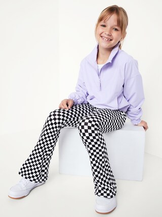 Printed High-Waisted Flared Leggings for Girls | Old Navy (US)