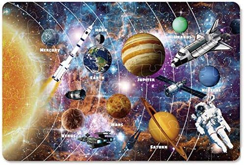 Kids Puzzle Toy Puzzles for Kids Ages 3+ Solar System Floor Puzzle Raising Children Recognition &... | Amazon (US)