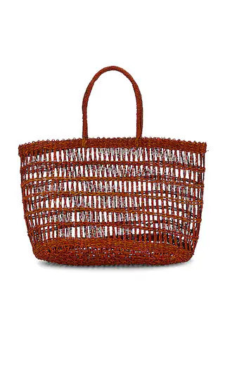 Casa Clara Beach Party Tote in Tan. | Revolve Clothing (Global)