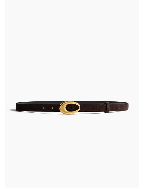 Khaite Olivia Belt Gold (20mm) | David Jones | David Jones (Australia & New Zealand)