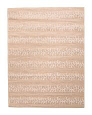 Made In Turkey I5x7 Indoor Outdoor Saybrook Striped Leaves Area Rug | TJ Maxx