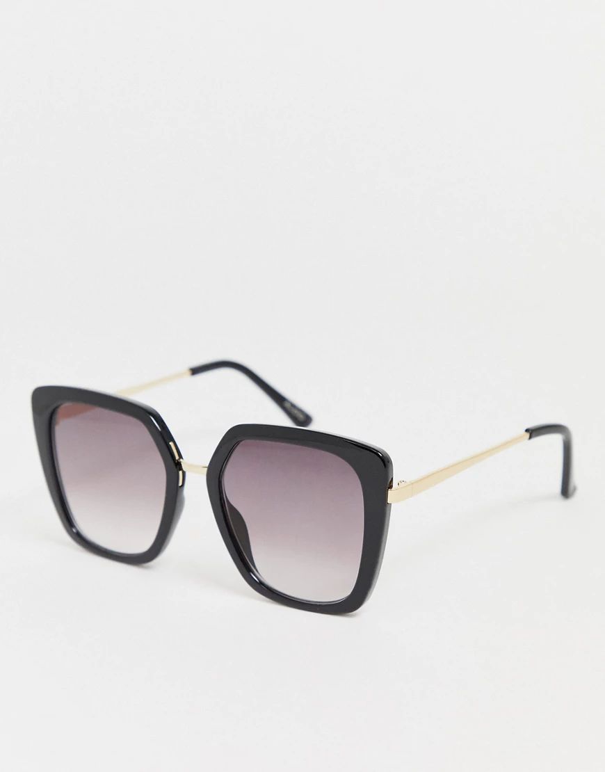 Aldo Square Frame Sunglasses-Black | ASOS (Global)