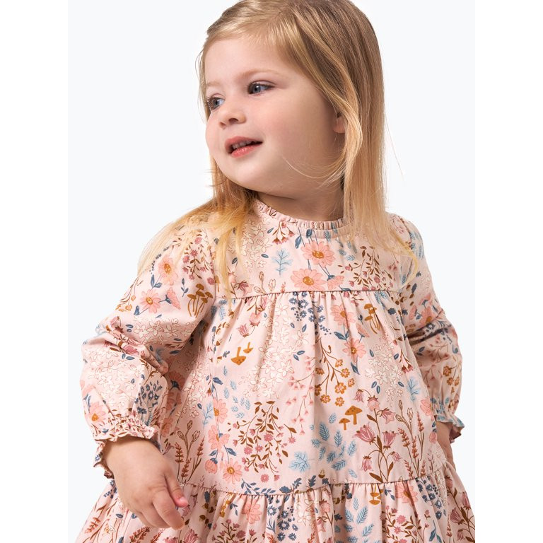 Modern Moments By Gerber Toddler Girl Dress with Ruffles, Sizes 12 Months - 5T - Walmart.com | Walmart (US)