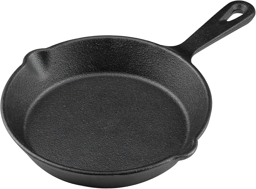 Amazon.com: MOZUVE 8 Inch Cast Iron Skillet, Frying Pan with Drip-Spouts, Pre-seasoned Oven Safe ... | Amazon (US)