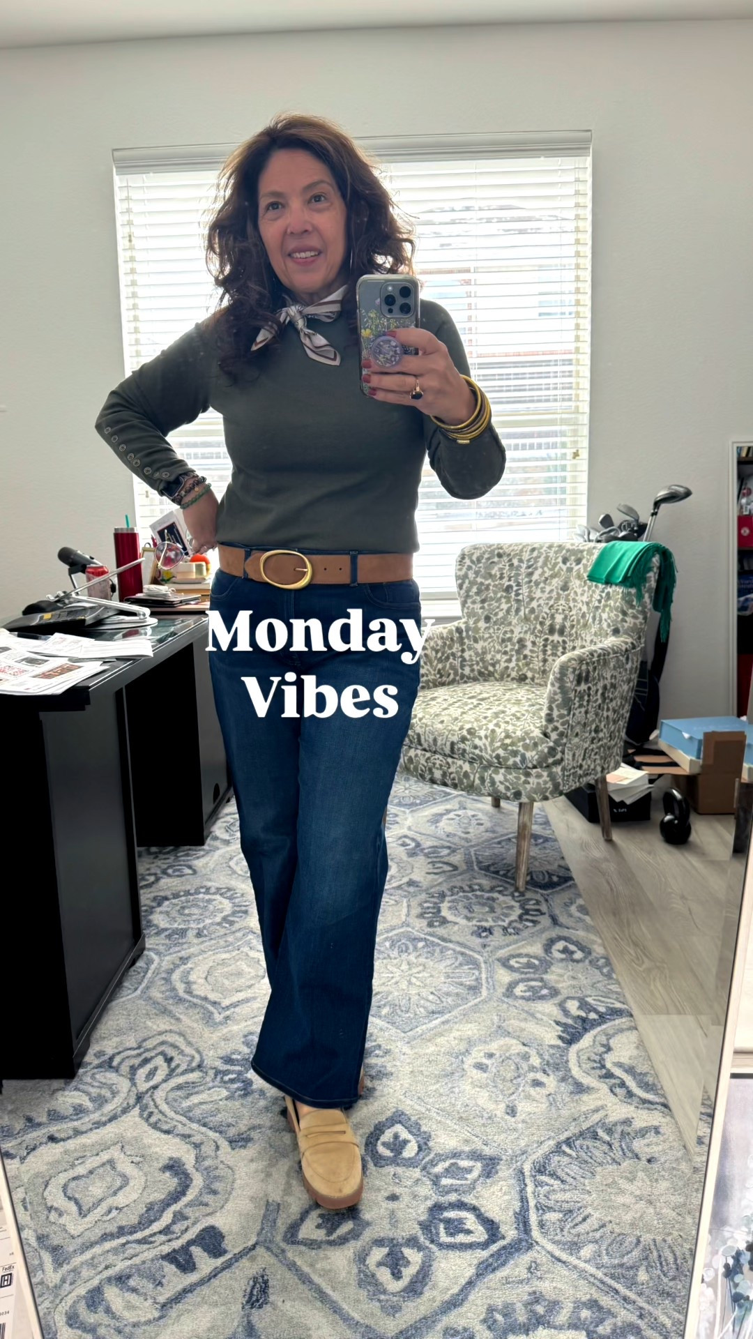 Getting up and getting dressed today in something that is comfy and looks pulled together. I have work to do even though I am not going anywhere  

#LTKootd #LTKgrwm #LTKdayinmylife