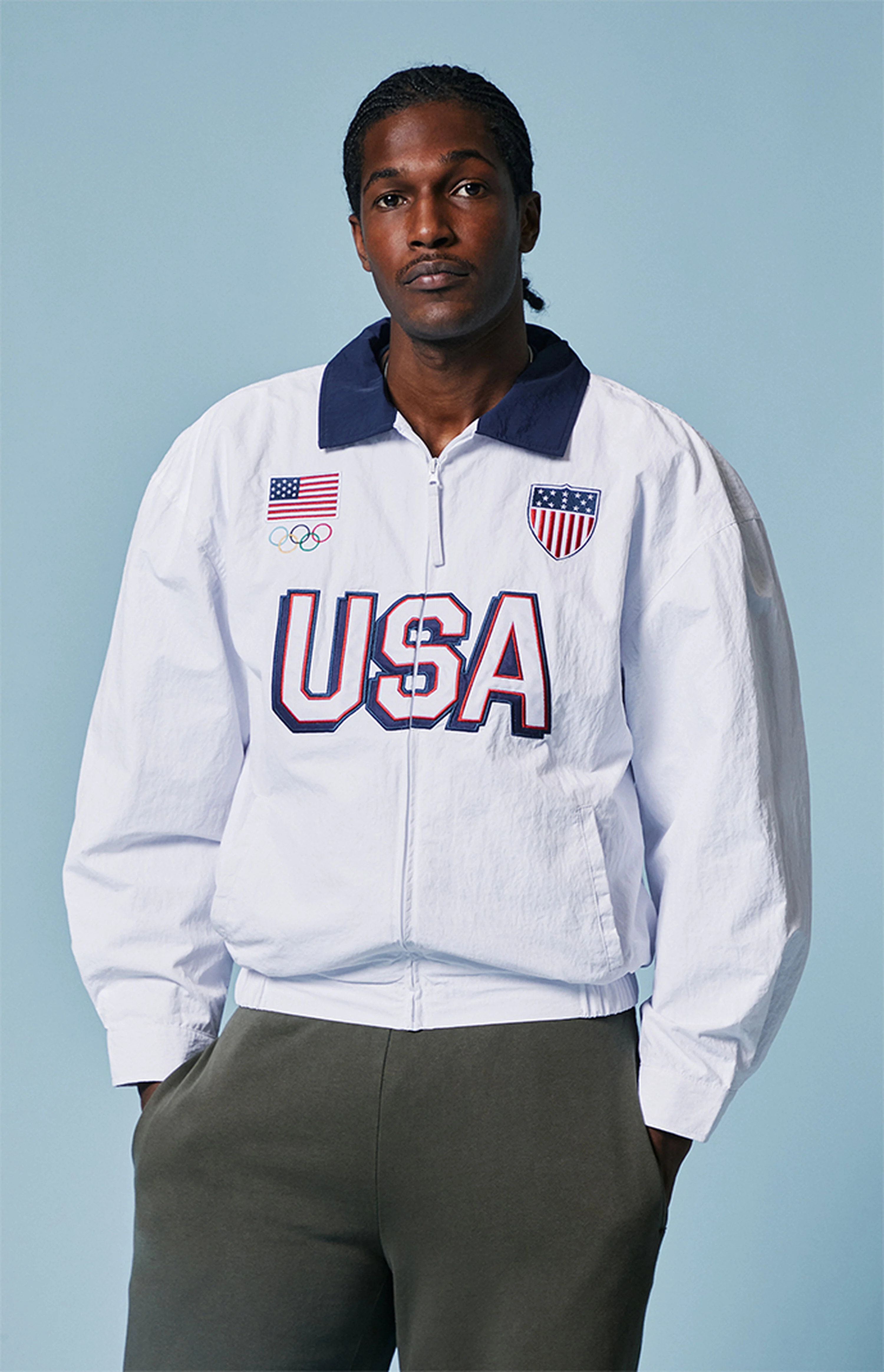Olympics Milano Cortina Team USA Shield & Rings Jacket | PacSun