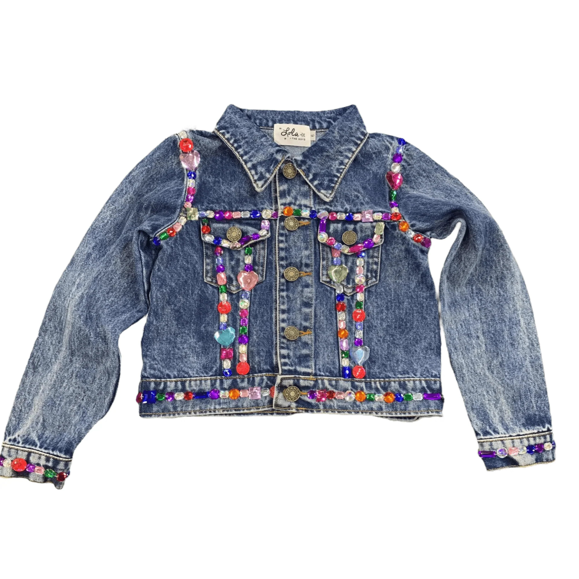 Jelly Bean Denim Jacket | Lola + The Boys