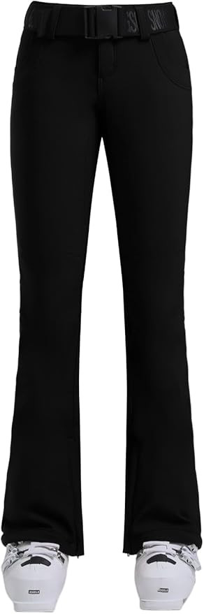 GSOU SNOW Ski Pants Women Slim Snow Pants Waterproof Windproof Warm Womens Snowboard Pants for Wi... | Amazon (US)