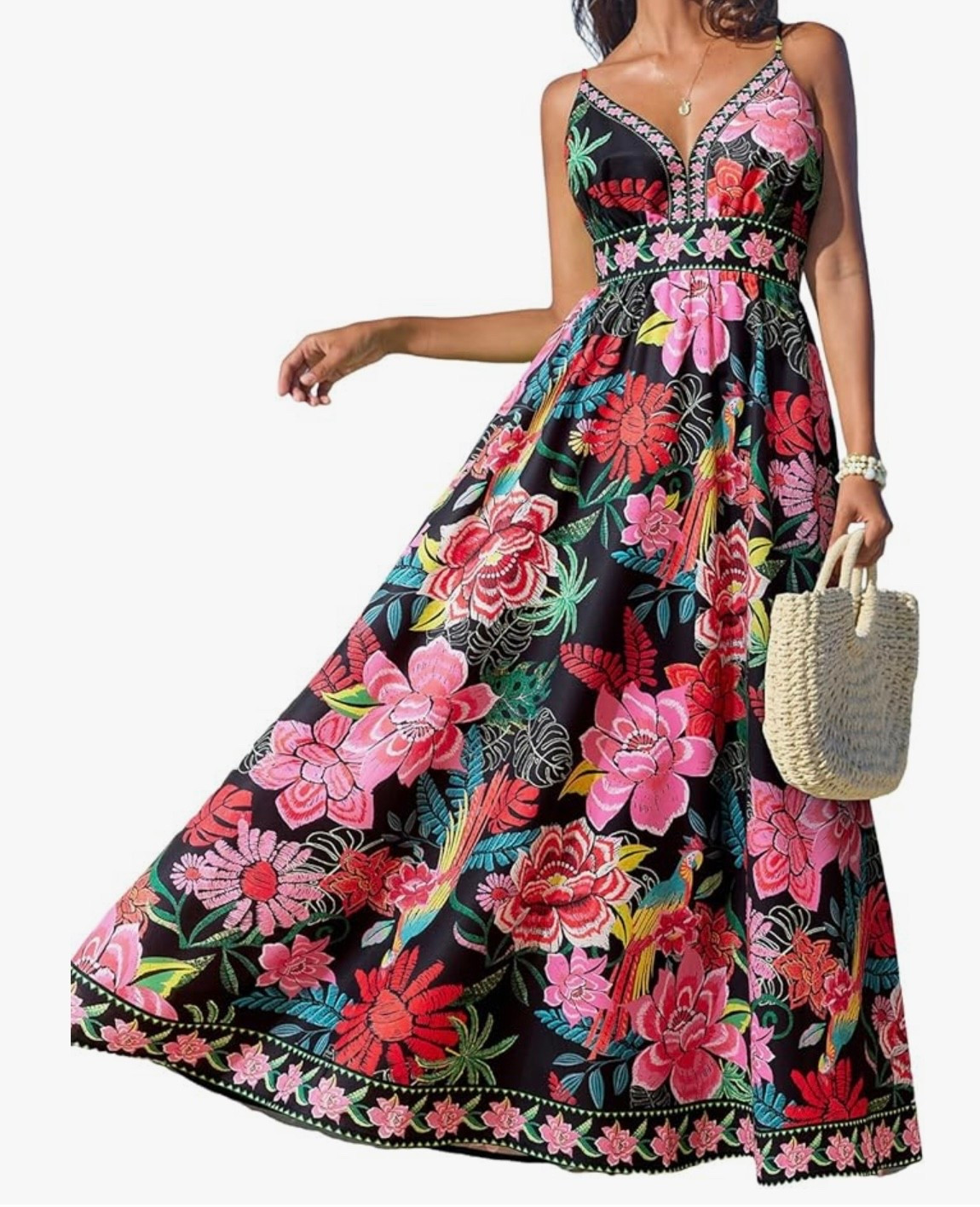 Amazon Women's Summer Dresses Casual Spring V Neck Sleeveless Floral Beach Vacation Long Spaghetti Strap Flowy Maxi Dress


Amazon Fashion
Spring dresses

#LTKSaleAlert #LTKOver40