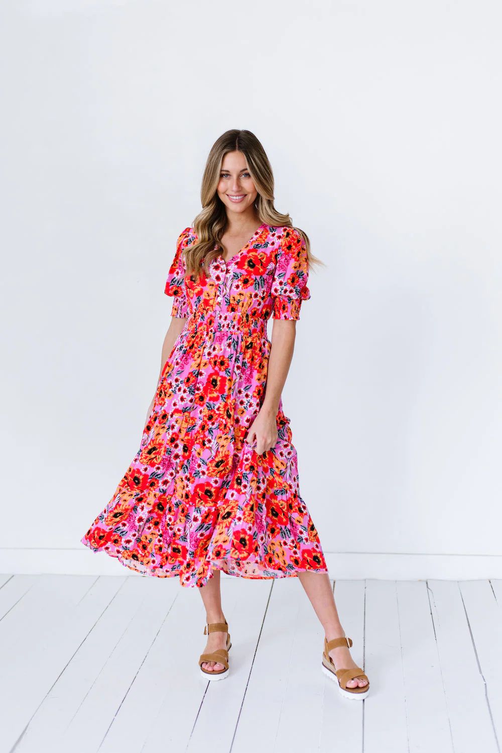 Margo Dress in Fuchsia | FEHRNVI