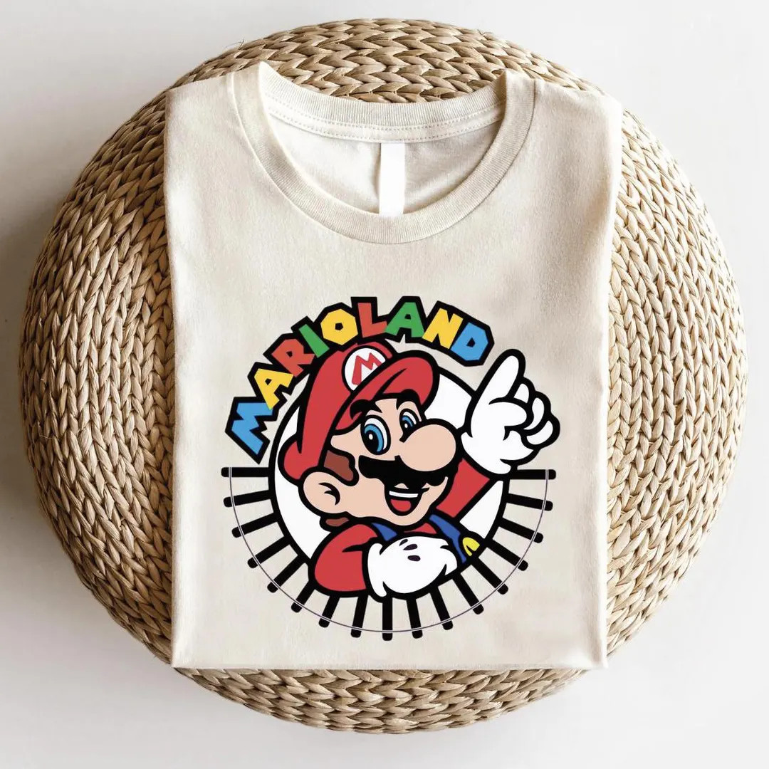 Super Marioland Shirt, Cute Mario Shirt, Super Mario Family Shirt, Super Mario Friends Party Matc... | Etsy (US)