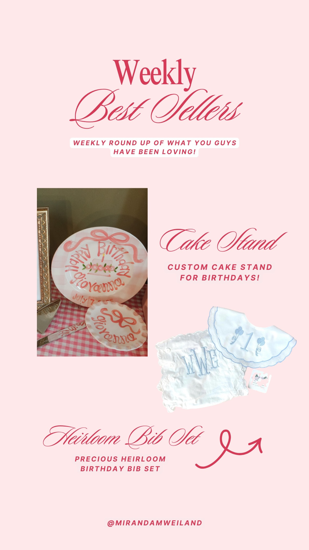 Sweet first birthday items that were best sellers this week!

#LTKKids #LTKBaby