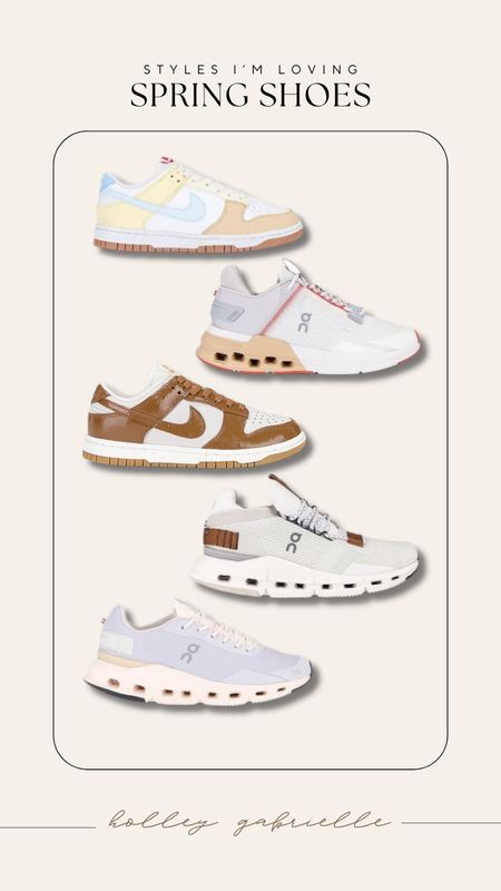 Spring shoes — ⚡️🤎🤤 so many cute new ones! 

Nike / oncloud / revolve finds / Holley Gabrielle 

#LTKfindsunder100 #LTKshoecrush #LTKSeasonal