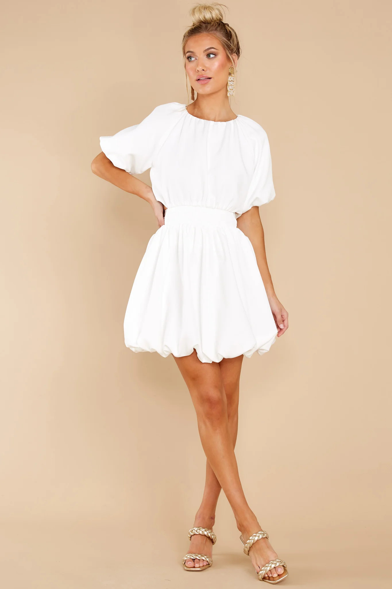 A Picture So Perfect White Dress | Red Dress 
