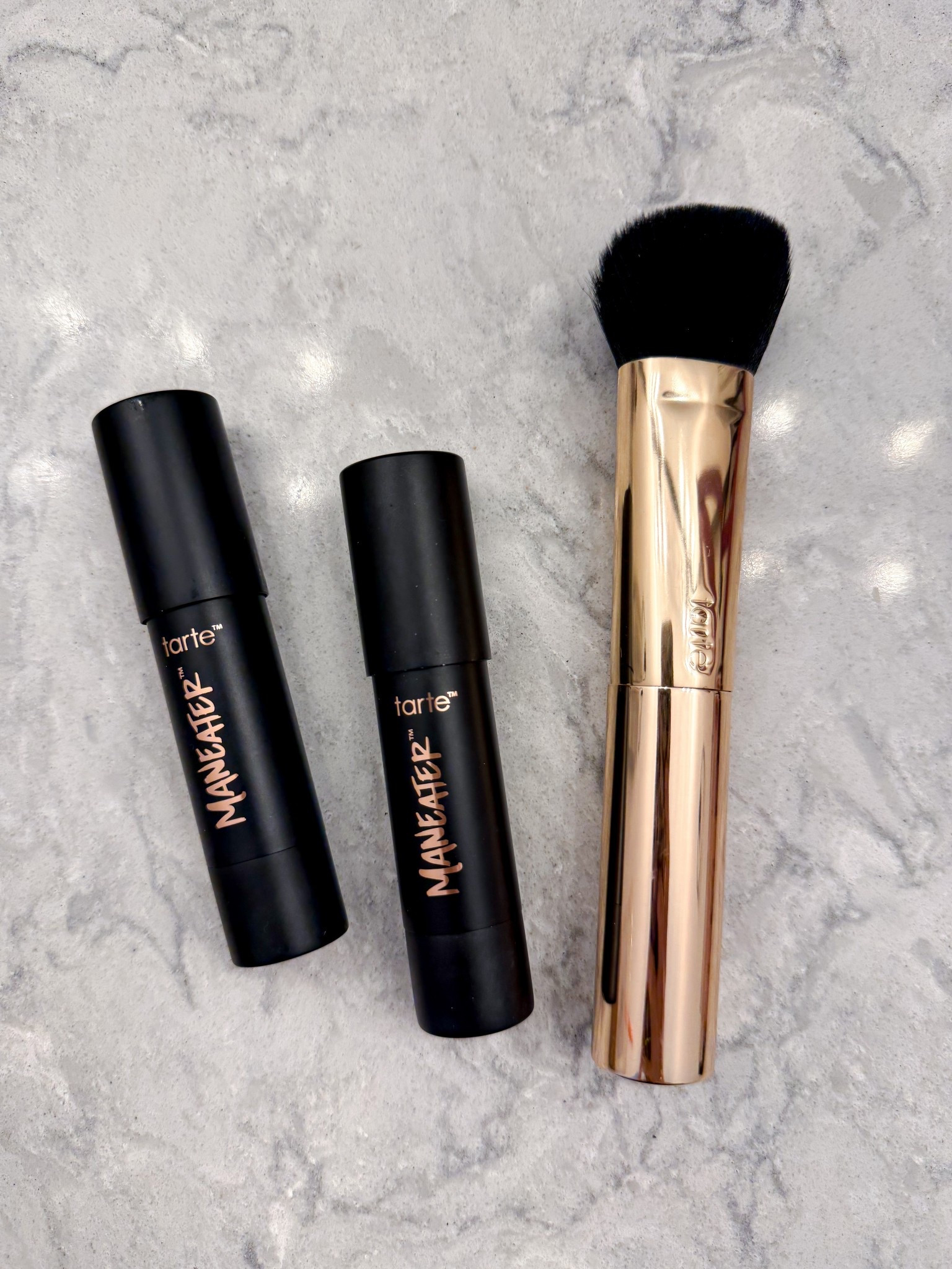 What I used for blush & bronzer today + new tarte brush! 

#LTKBeauty