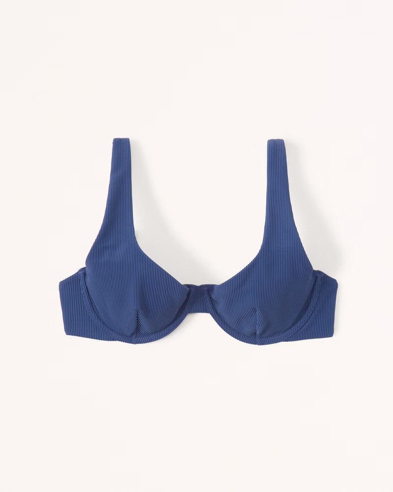 Women's Wide Strap Underwire Bikini Top | Women's Swimwear | Abercrombie.com | Abercrombie & Fitch (US)