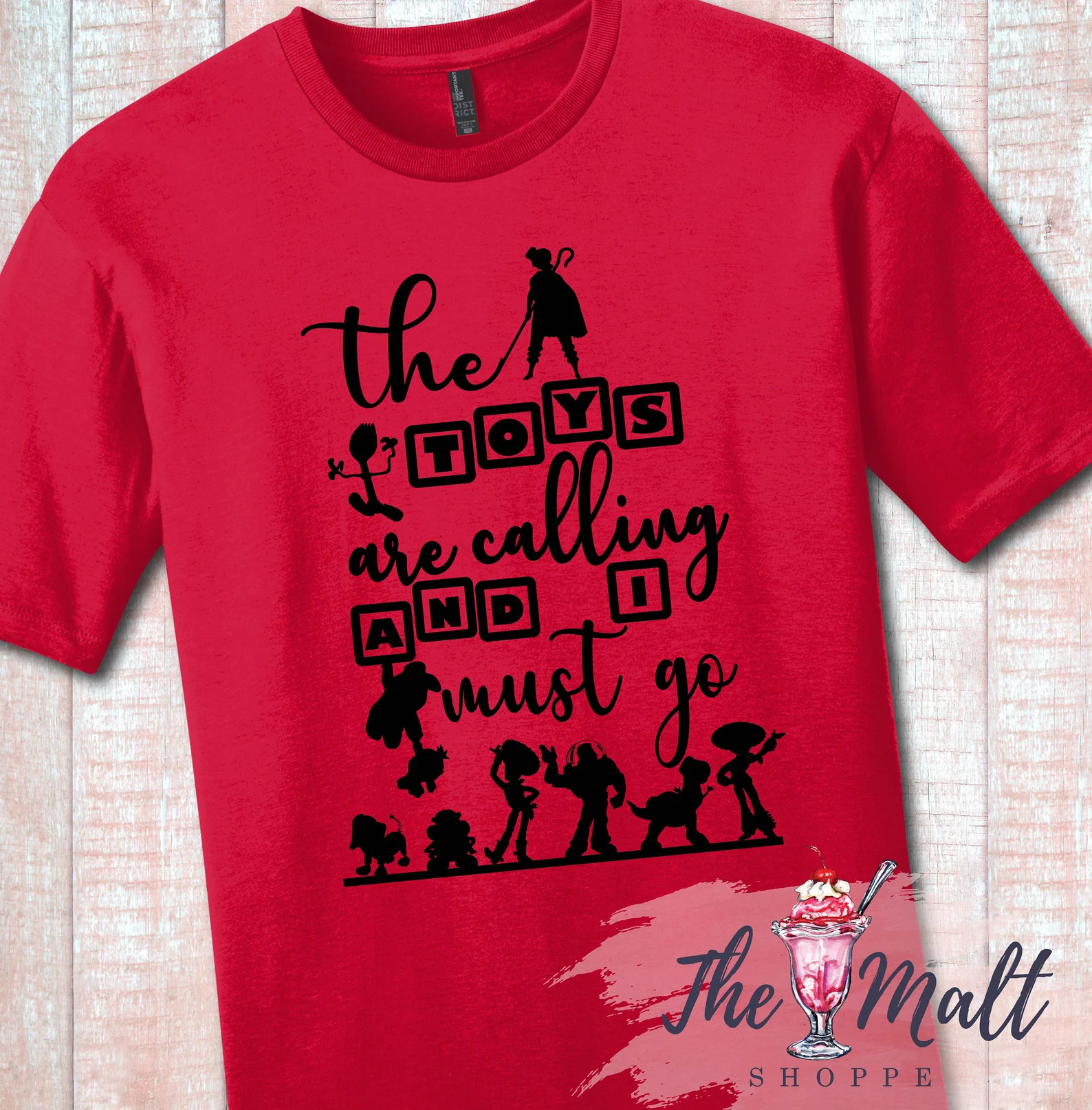 MALT SHOPPE Toys Are Calling and I Must Go Toy Story Land Inspired by Disney Hollywood Studios Va... | Etsy (US)