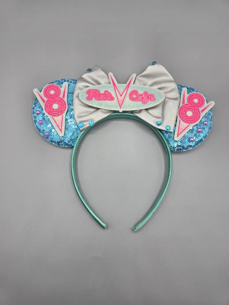 Mouse Ear Headband Flo's Cafe Adult Kids - Etsy | Etsy (US)