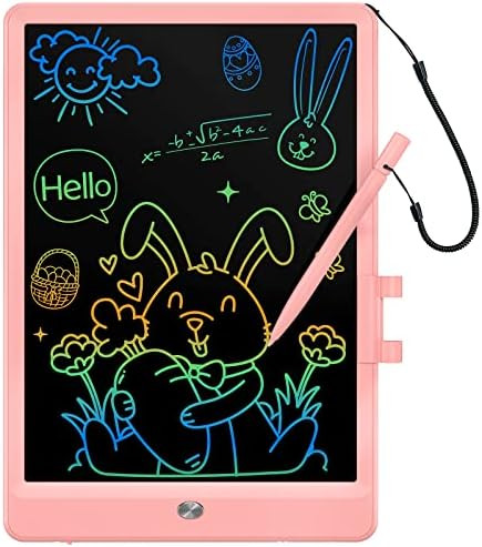 LCD Writing Tablet 10inch Doodle Board - Colorful Screen Electronic Toddler Drawing Tablet Drawing P | Amazon (US)