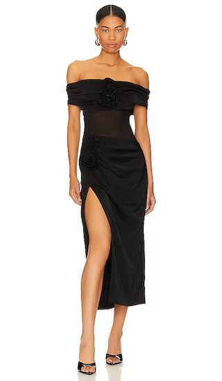 Tess Maxi Dress in Black | Revolve Clothing (Global)