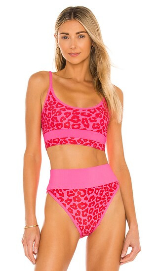 Eva Bikini Top in Famous Famous High Risk Red Leopard | Revolve Clothing (Global)