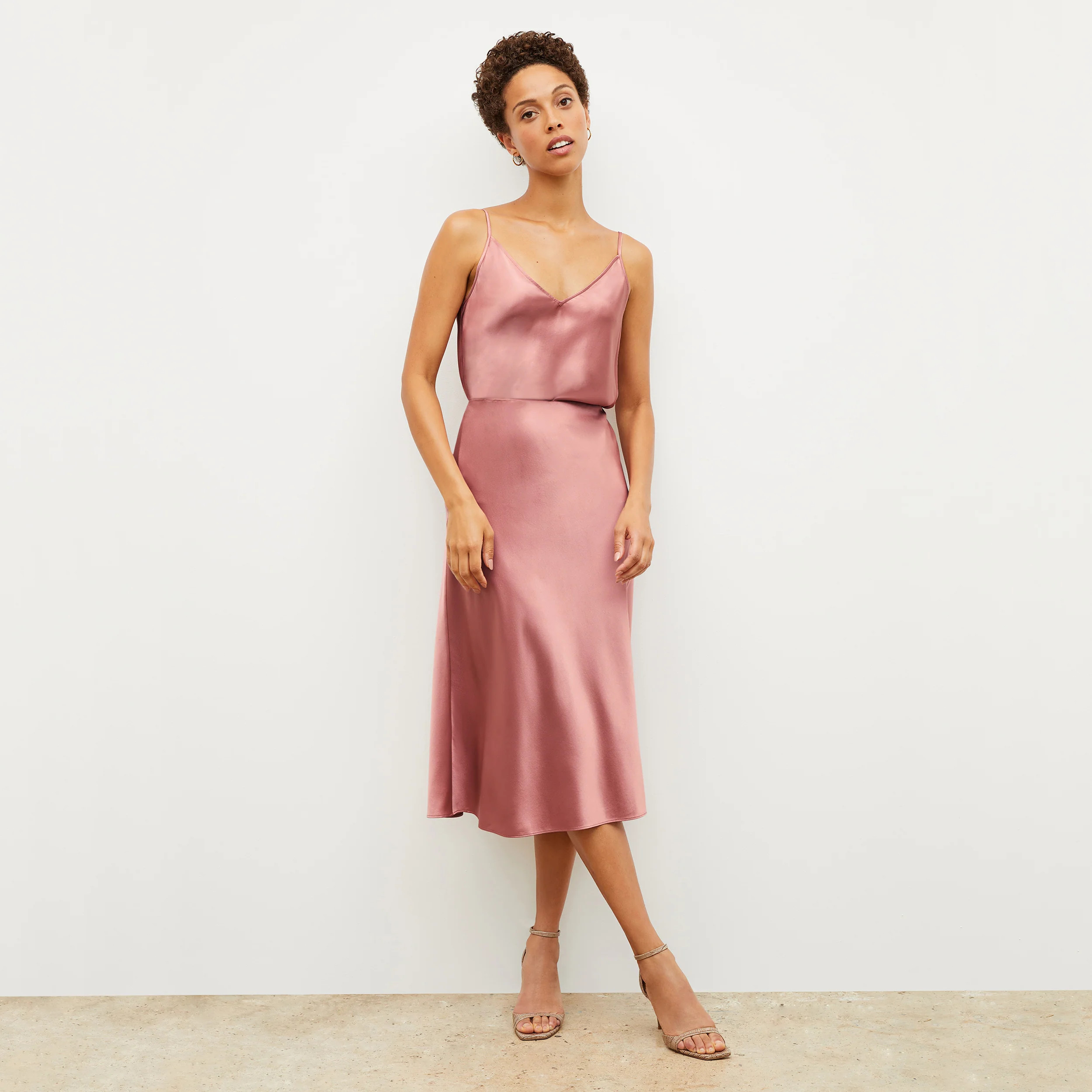 The Orchard Skirt - Washable Silk Charmeuse | MM LaFleur