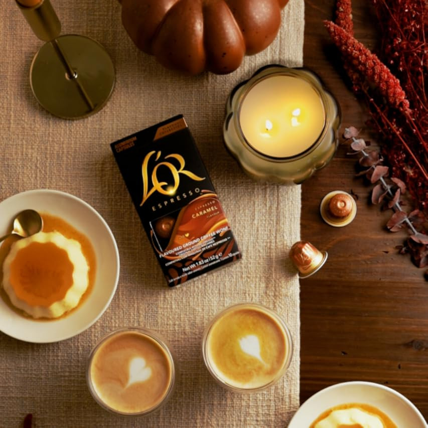 L'OR Espresso Capsules, 50 Count Intense Variety Pack, Single-Serve Aluminum Coffee Capsules Comp... | Amazon (US)