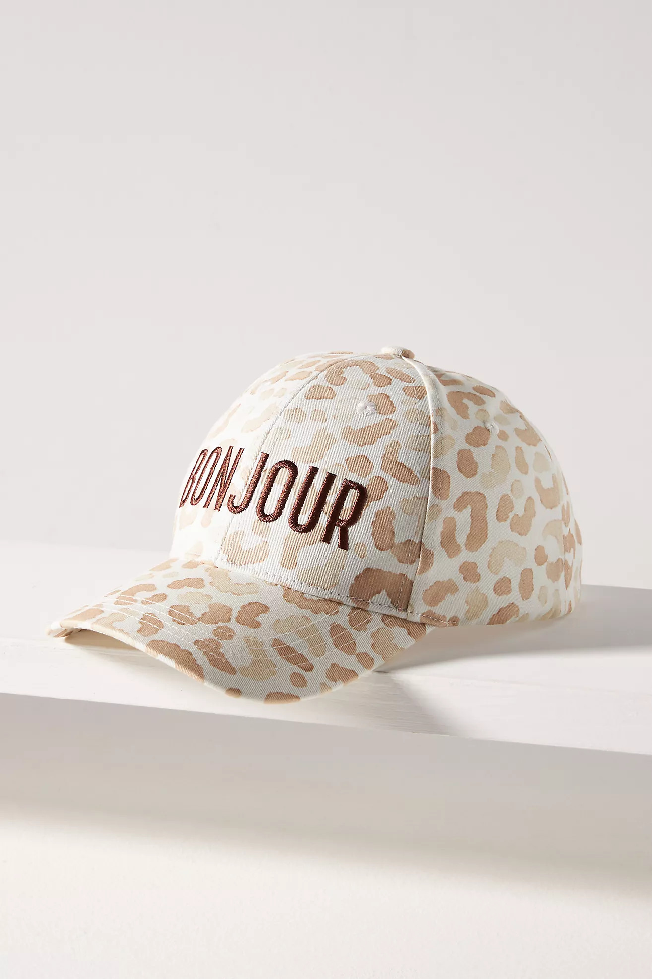 Embroidered Phrase Printed Baseball Cap | Anthropologie (US)