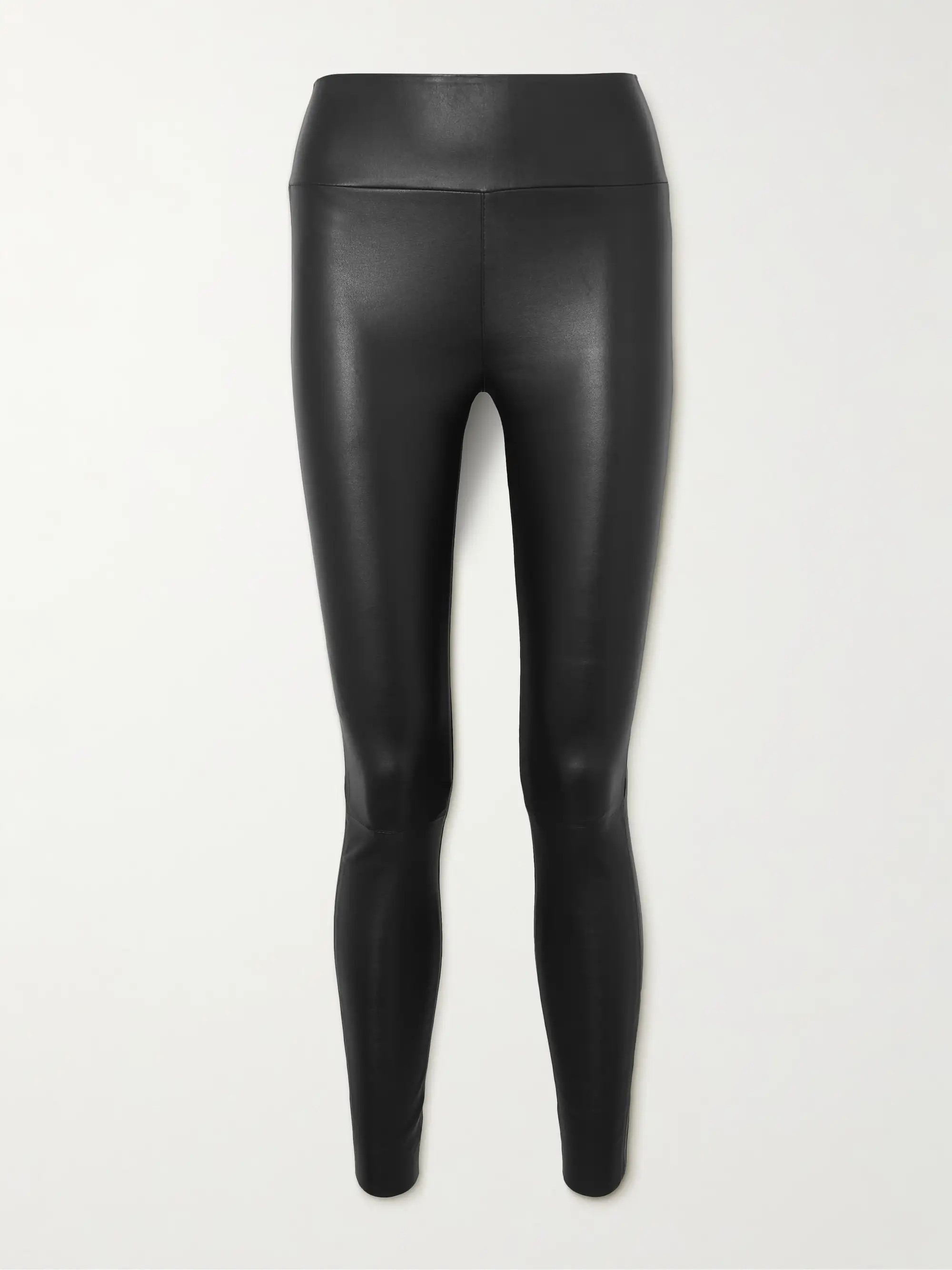 Black Leather leggings | SPRWMN | NET-A-PORTER | NET-A-PORTER (UK & EU)