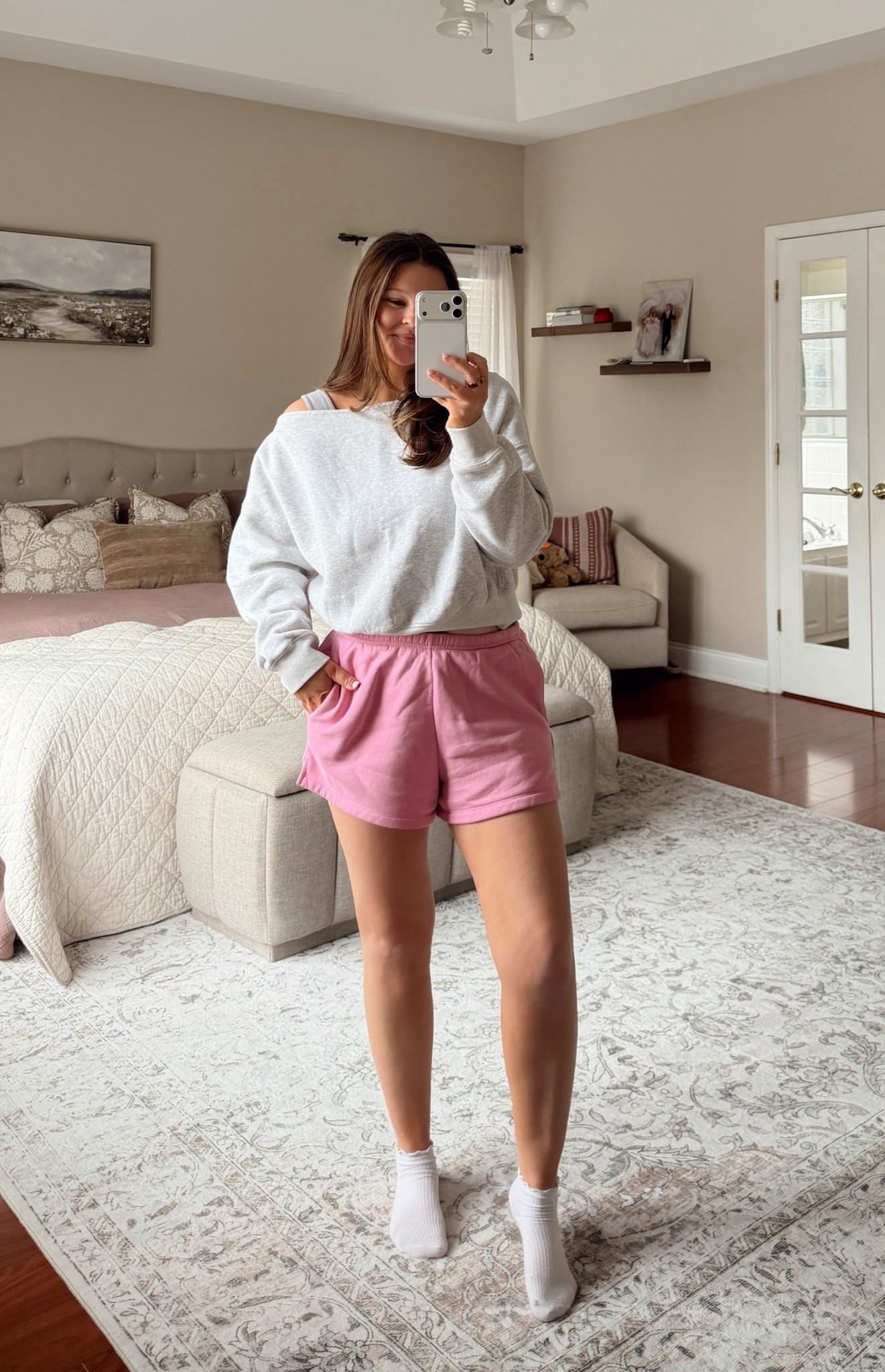 ootd! 
wearing a medium in both