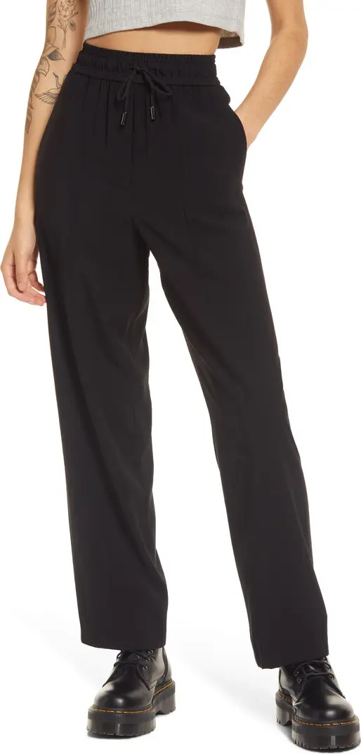 TOPSHOP Plain Wide Leg Pants | Nordstrom | Nordstrom