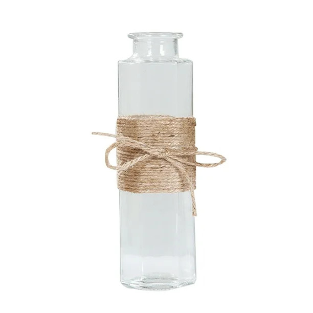 PersonalhomeD Glass Vases Transparent Water Hydroponics Flower Rope Dry Flower Vase Living Room T... | Walmart (US)