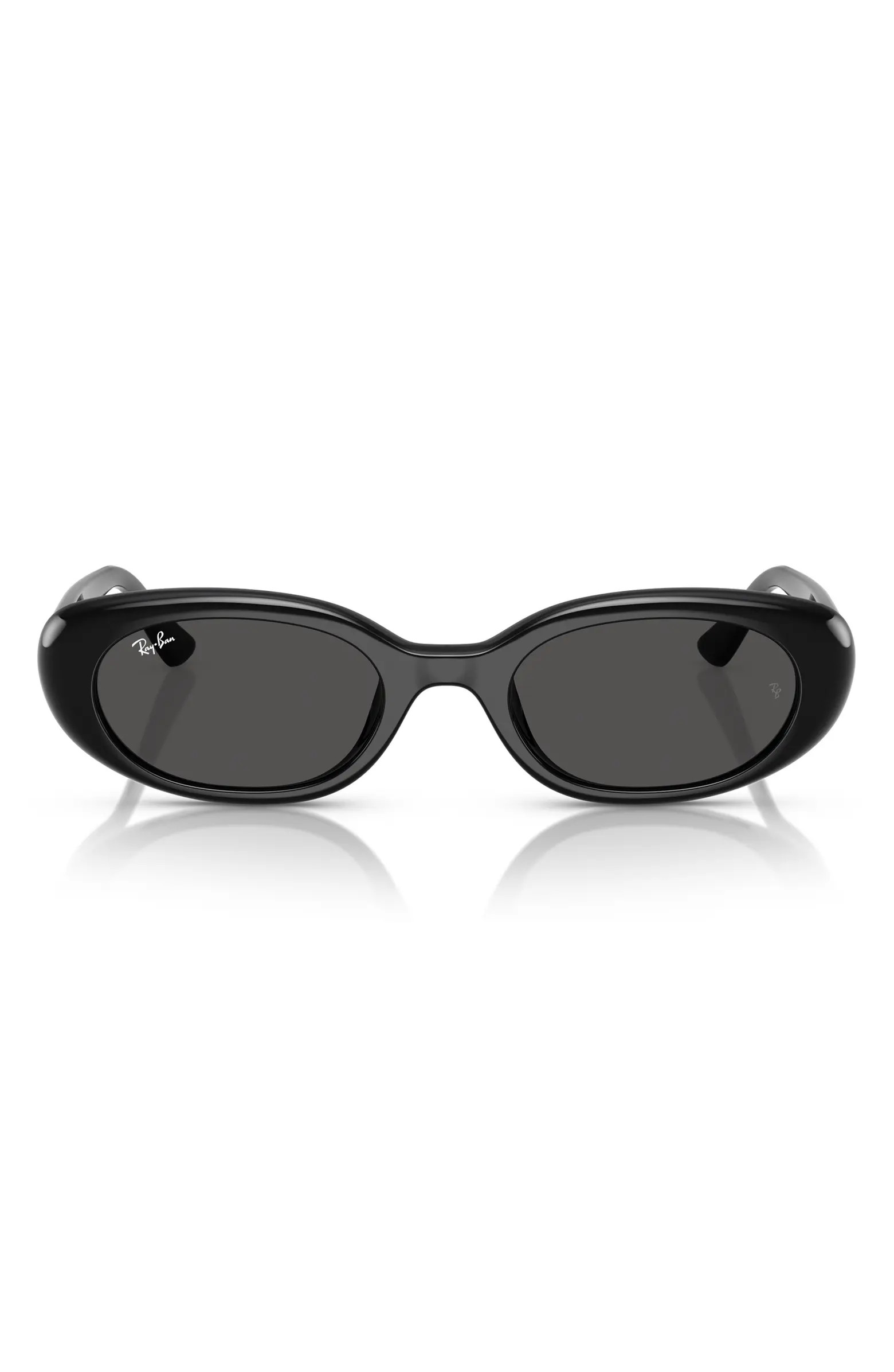 53mm Pillow Oval Sunglasses | Nordstrom