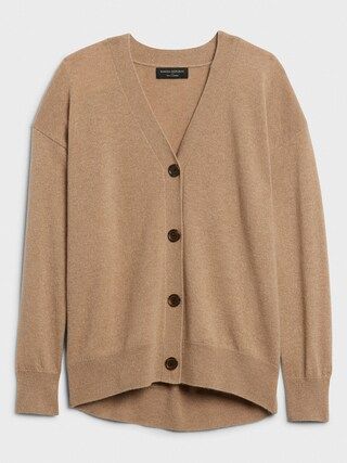 Recycled Cashmere Cardigan | Banana Republic Factory