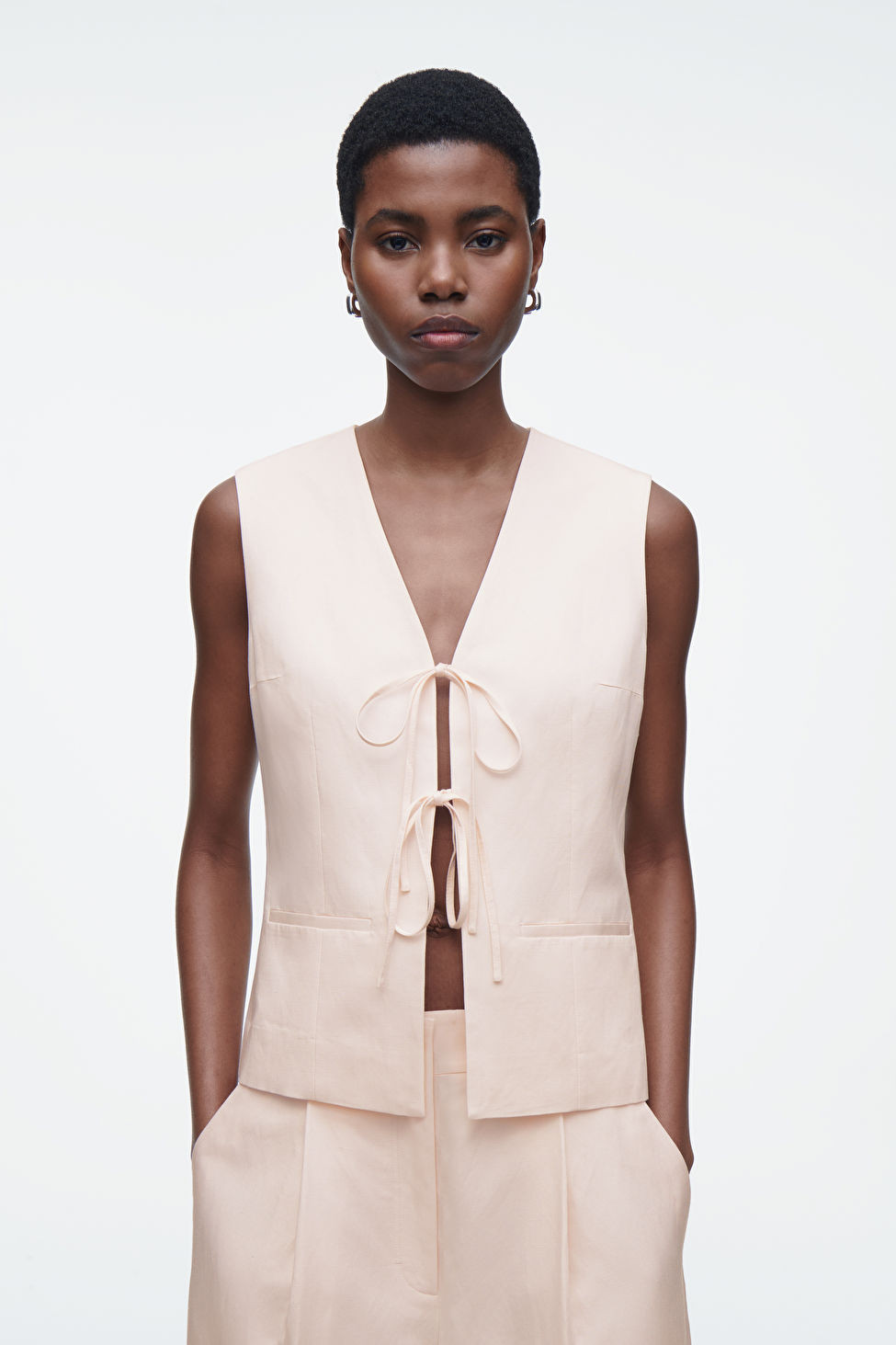 TIE-FRONT WAISTCOAT | COS (EU)