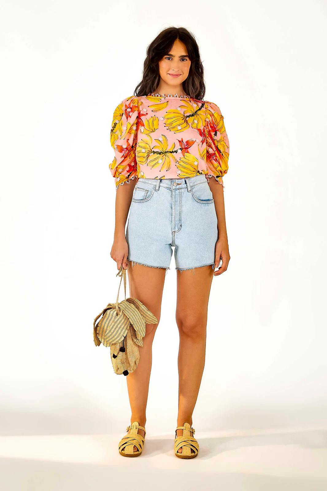 Banana Taste Blouse | FarmRio (US)